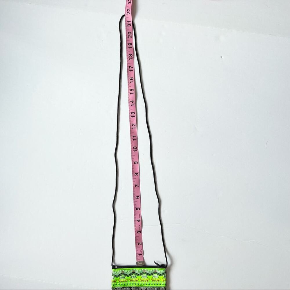 Coin Purse Crossbody Sequin Elephant Mini Purse Pouch Green‎ Black - Picture 8 of 9